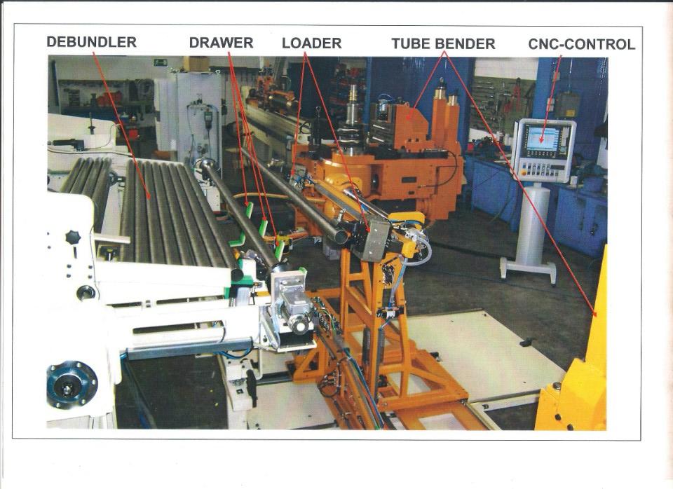 CNC TUBE BENDER, CNC파이프벤딩기